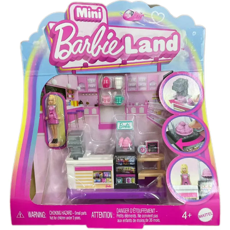 New Mini Barbieland Doll Surprise Toys Coollectible Pet Playset With 1.5-Inch Doll Playing House Toy For Girls Birthday Gift