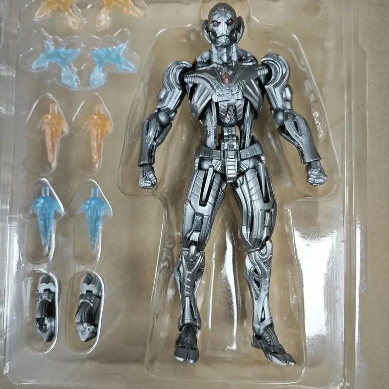 AC Factory Ultron Action Figure Kaiyodo Amazing Yamaguchi Avengers Anime Collection Ko Model Gift Toys