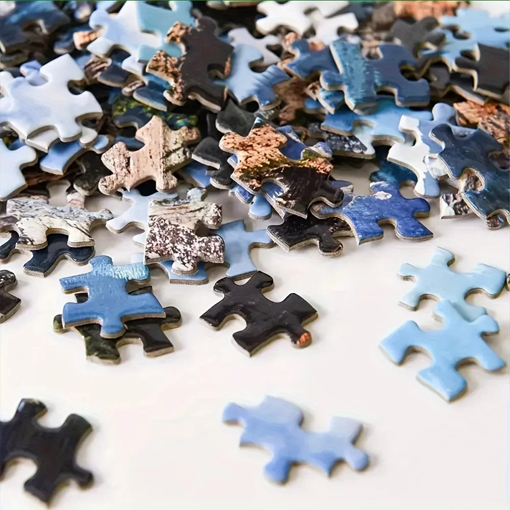 Disney  Lion King Wood Puzzle | Raw Wood, Vivid Simba and Mufasa Scenes, Family Fun, Desk Decorations, Easter Birthday Gifts,