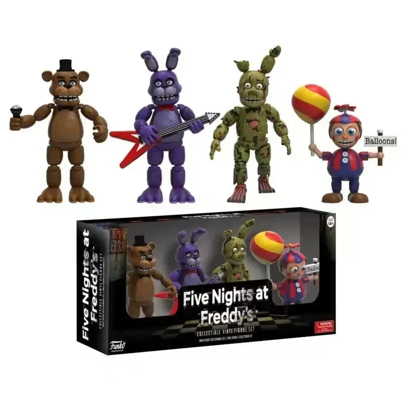 Fnaf Bear Midnight Harem Five Nights Joint Movable Detachable Game Action Figure At Five Nights Security Breach Model Kids Toy