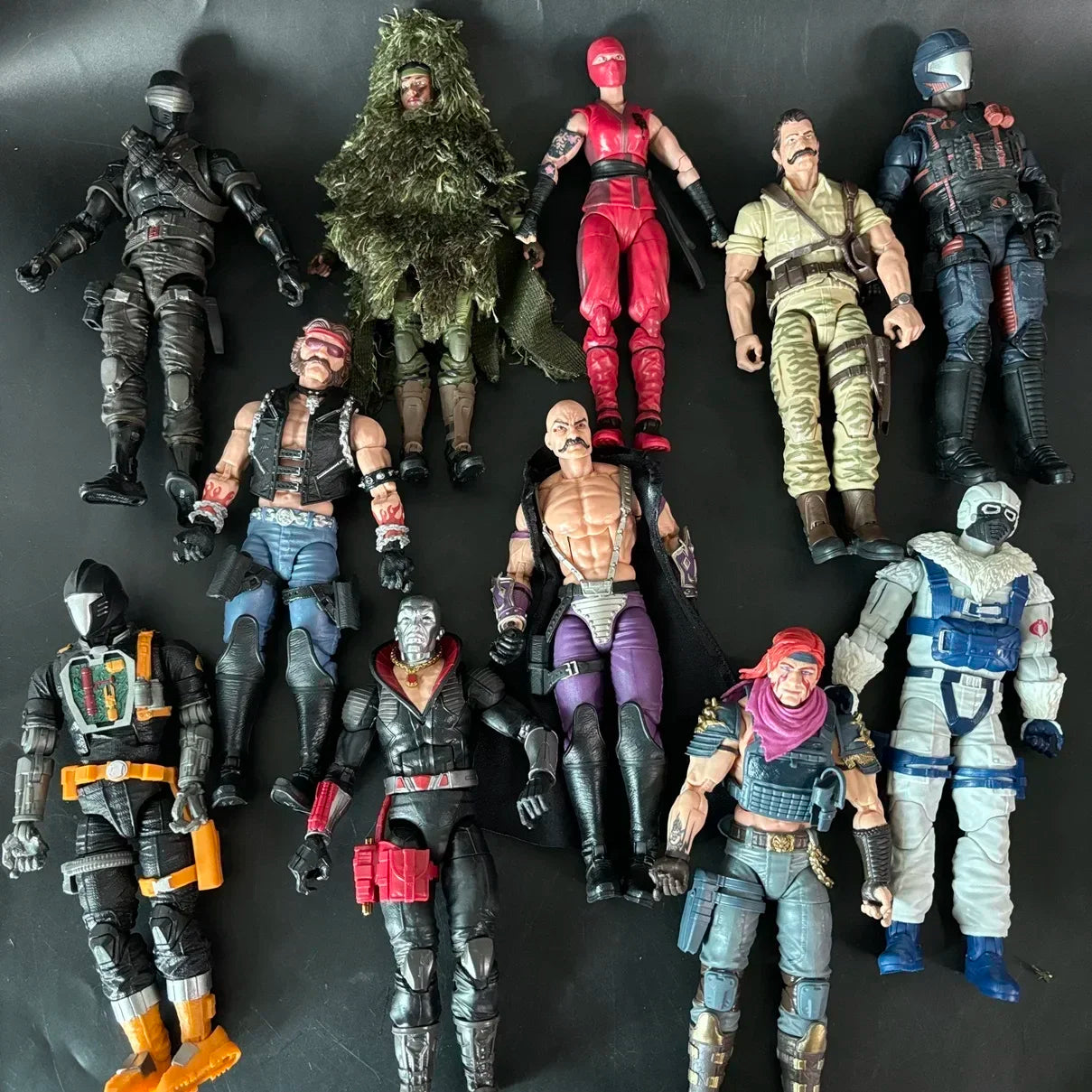 G.I. Joe GI Joe Classified Series 6" Mindbender Snake Eyes Commander SAW Viper Big Ben General Hawk Action Figure Model Toy Gift