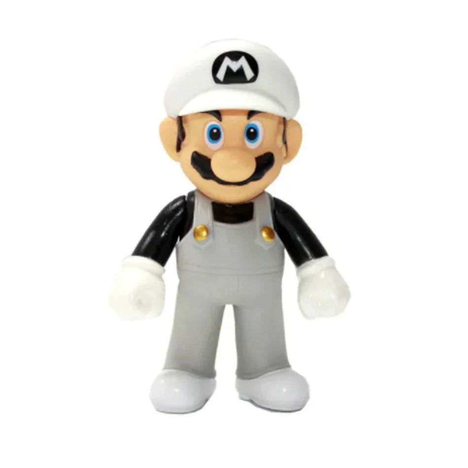 Super Mario Bros Cartoon Dolls Model Birthday Gift Anime Figures Luigi Yoshi Mario Creative Collectible Model Toys