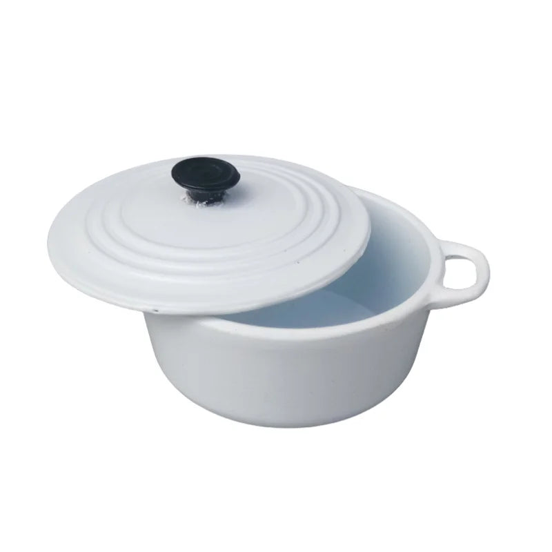 1/6 BJD Doll Ob11 Accessories Kitchenware Mini Wok Pans Pots Doll Furniture Mini Scene Decoration for Barbie Licca Blythe Doll