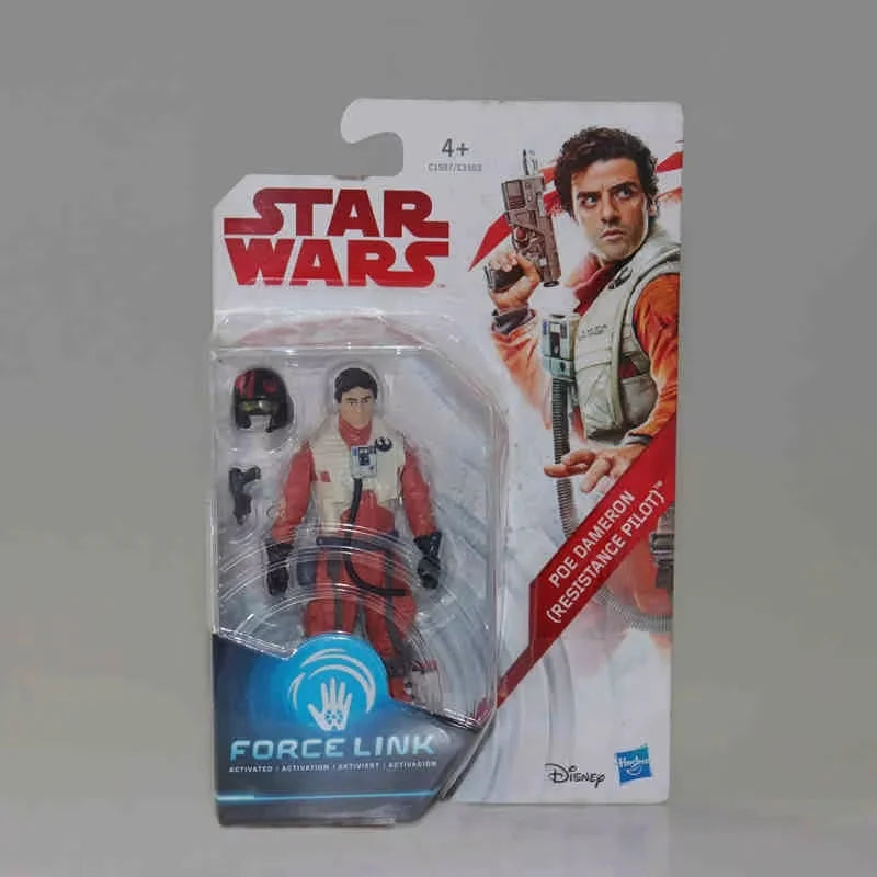 Star Wars Force Link Obi-Wan Master Yoda Chewbacca Cai Threnalli Luke Rey Rose First Order Tooper 3.75" Action Figure Toys Gifts
