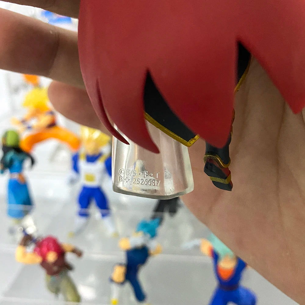 BANDAI DRAGON BALL Capsule Toys ACTION FIGURE Majin Buu Cell Vegeta IV Torankusu Son Goten Vegeta Cumber Small Scale Model GACHA