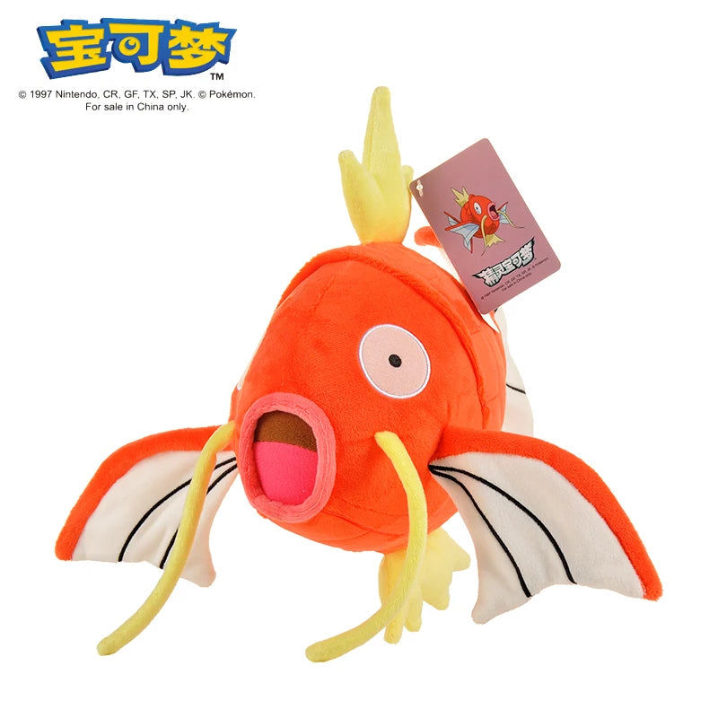 POKEMON Original Plush Toy Gengar Mimikyu Pikachu Charizard Genuine Kawaii Plush Doll Soft Cute Cartoon Piplup Toy for Kids Gift