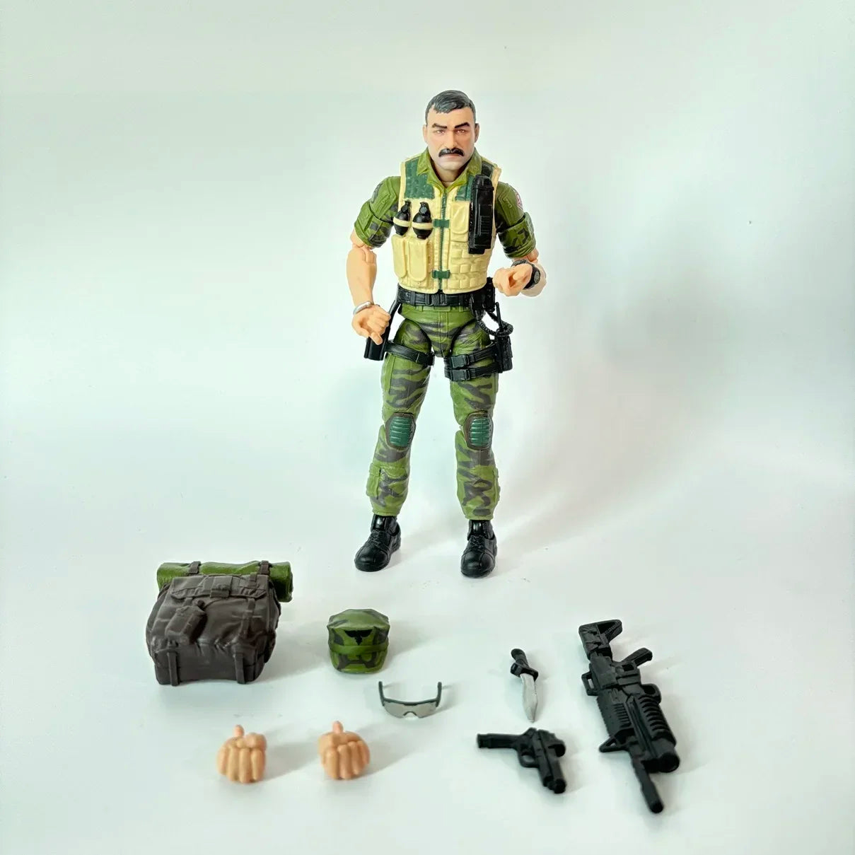 G.I. Joe GI Joe Classified Series 6" Mindbender Snake Eyes Commander SAW Viper Big Ben General Hawk Action Figure Model Toy Gift