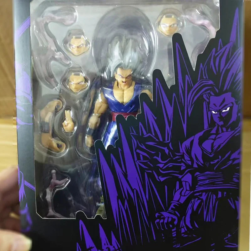 SHF Dragon Ball Exclusive: Son Gohan Beast Anime Action Figure | PVC Movable Super Saiyan Model | Collector's Edition