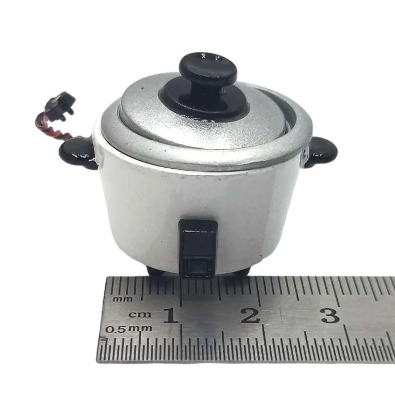 1/6 BJD Doll Ob11 Accessories Kitchenware Mini Wok Pans Pots Doll Furniture Mini Scene Decoration for Barbie Licca Blythe Doll