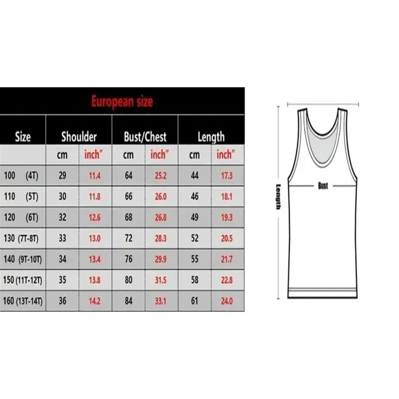 2026 Summer Dragon Ball Goku Oversized Anime Print Men's Sleeveless T-Shirts Workout Vest Summer Quick-dry Lightweight