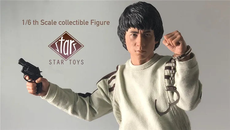STAR TOYS STT-001 1/6 Scale Male Soldier HK Classic Film Police Story Officer Jackie Chan Full Set Model 12 Inch Action Figure