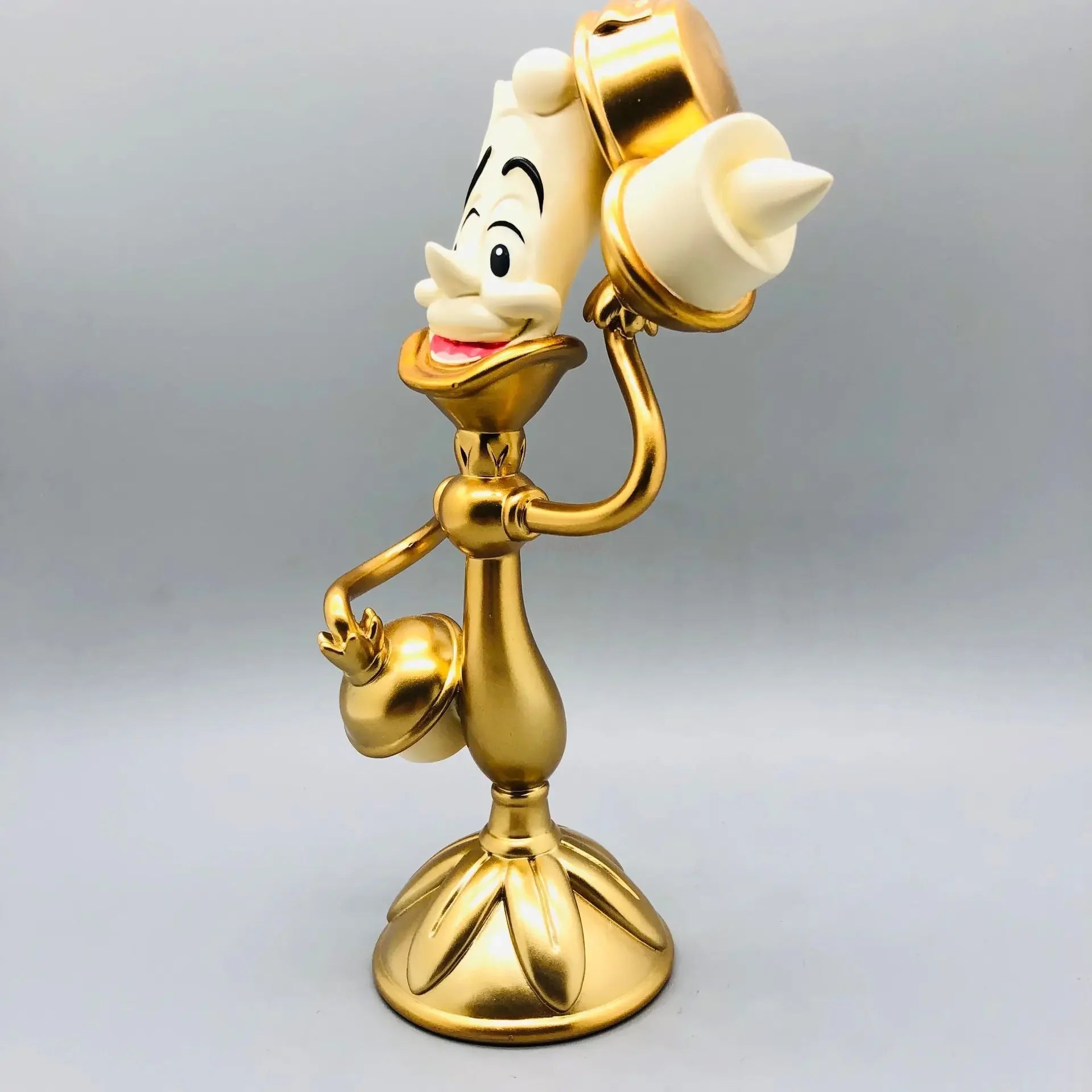 Disney Beauty And The Beast Cogsworth Mr Clock 24cm Action Figure Figurine Collection Decoration Toys Pvc Model Christmas Gifts