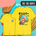 One Piece Chopper Cotton T-shirt 2026 Summer Kids/Men's Women's Fashion Casual Y2K Short Sleeved T-shirt Streetwear Unisex