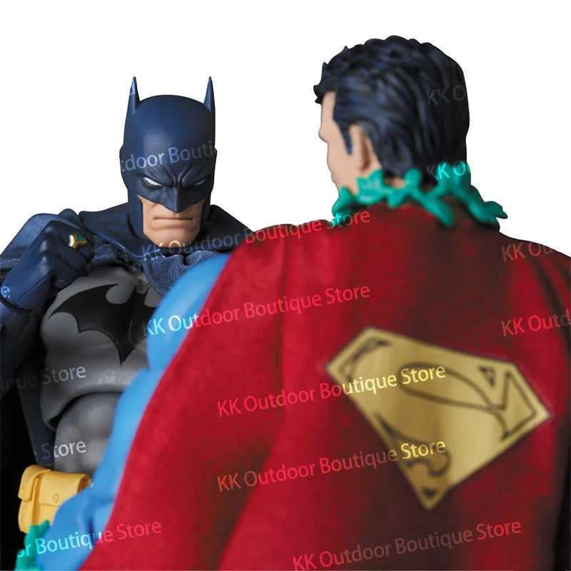 Hot New CT Toys Superman Mafex 117 Batman Hush Version Dc Super Man Anime Action Figure Figurine Statue Model Gifts Kids Toys