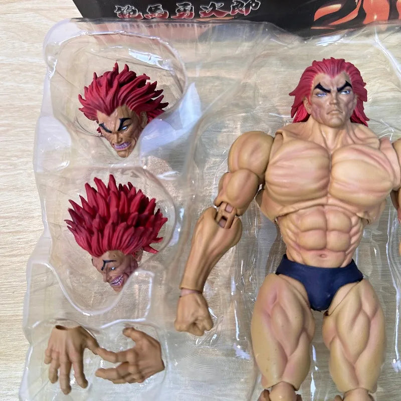 ST Baki Hanma Son Of Ogre Action Figure Hanma Yuujiro Figurine Ko Fighting PVC Collection Anime Yujiro Figures Model Toys Gifts