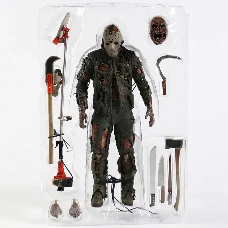 NECA Movie Jason 7" Action Figure Doll Toys Model Garage Kit Gift