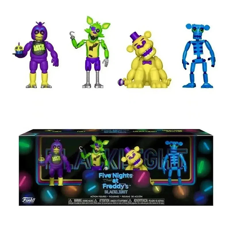 Fnaf Bear Midnight Harem Five Nights Joint Movable Detachable Game Action Figure At Five Nights Security Breach Model Kids Toy