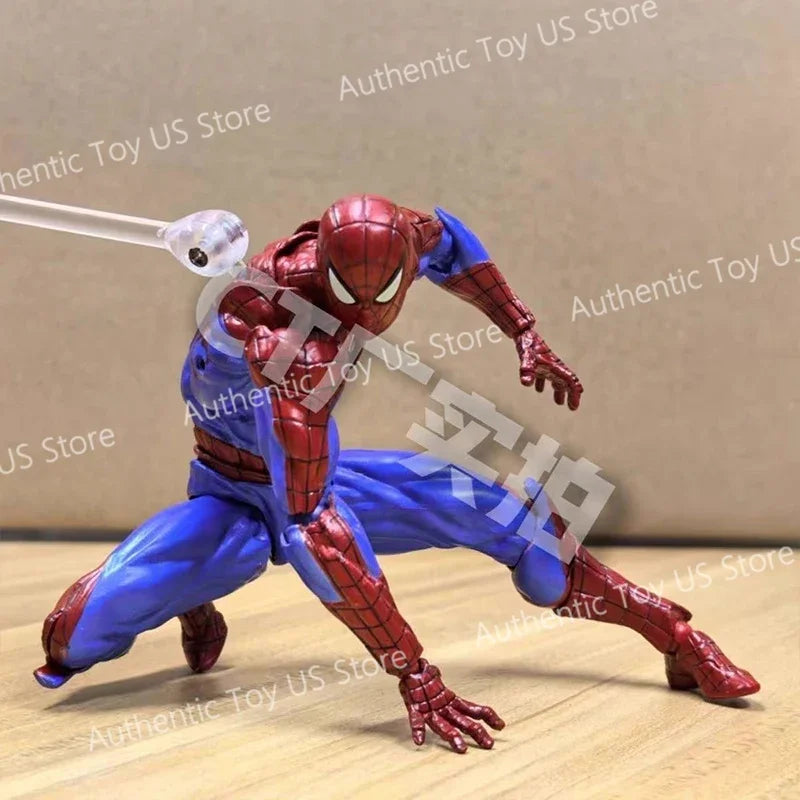Authentic Ct Toys Spiderman 2.0 Figure Amazing Yamaguchi Spider-Man Agent Venom Mafex Anime Action Figure Customized Gifts Toys