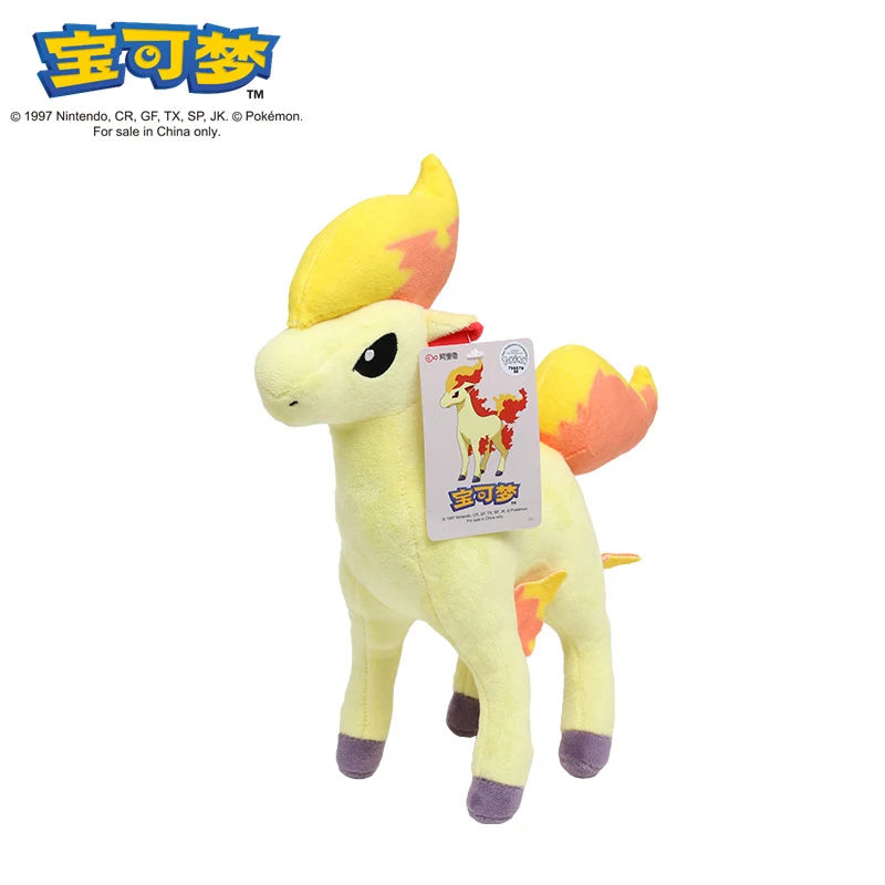 POKEMON Original Plush Toy Gengar Mimikyu Pikachu Charizard Genuine Kawaii Plush Doll Soft Cute Cartoon Piplup Toy for Kids Gift