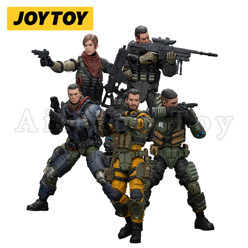 JOYTOY 1/18 Action Figure Dark Source Stellar Scar Assault Team Anime Military Model