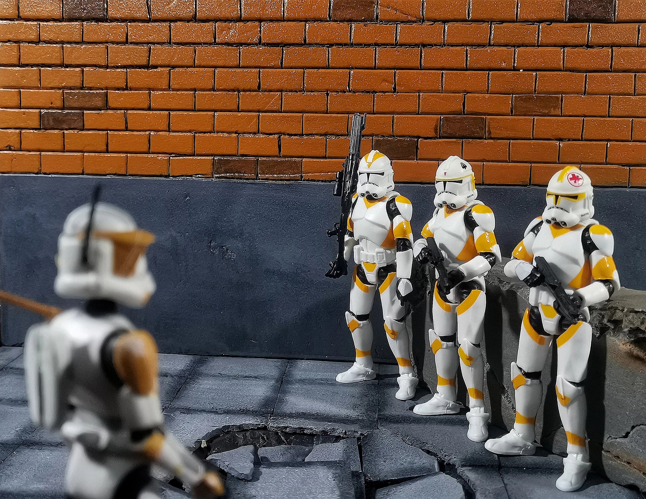 Star Wars 3.75 Inch Trooper 1/18 501st Legion Action Figure Hardcase REX Anakin Dogma Tup Toys Model Loose