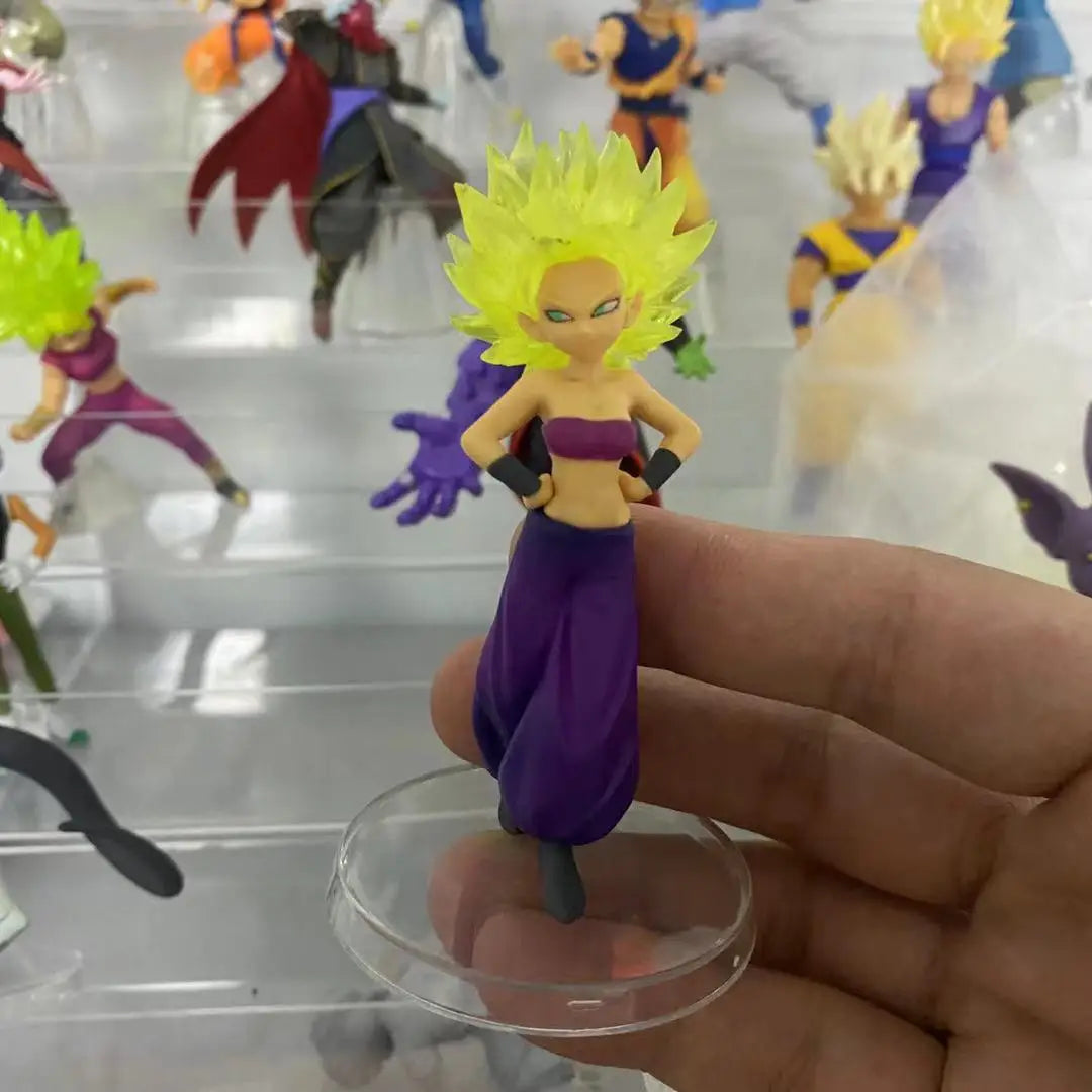 BANDAI DRAGON BALL Capsule Toys ACTION FIGURE Majin Buu Cell Vegeta IV Torankusu Son Goten Vegeta Cumber Small Scale Model GACHA