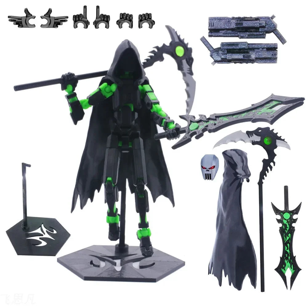 New Death/Swordsman/Wukong Titan 13 Action Figures Multi-Jointed Movable Lucky 13 Action Figure Nova 13 Action Figure Dummy