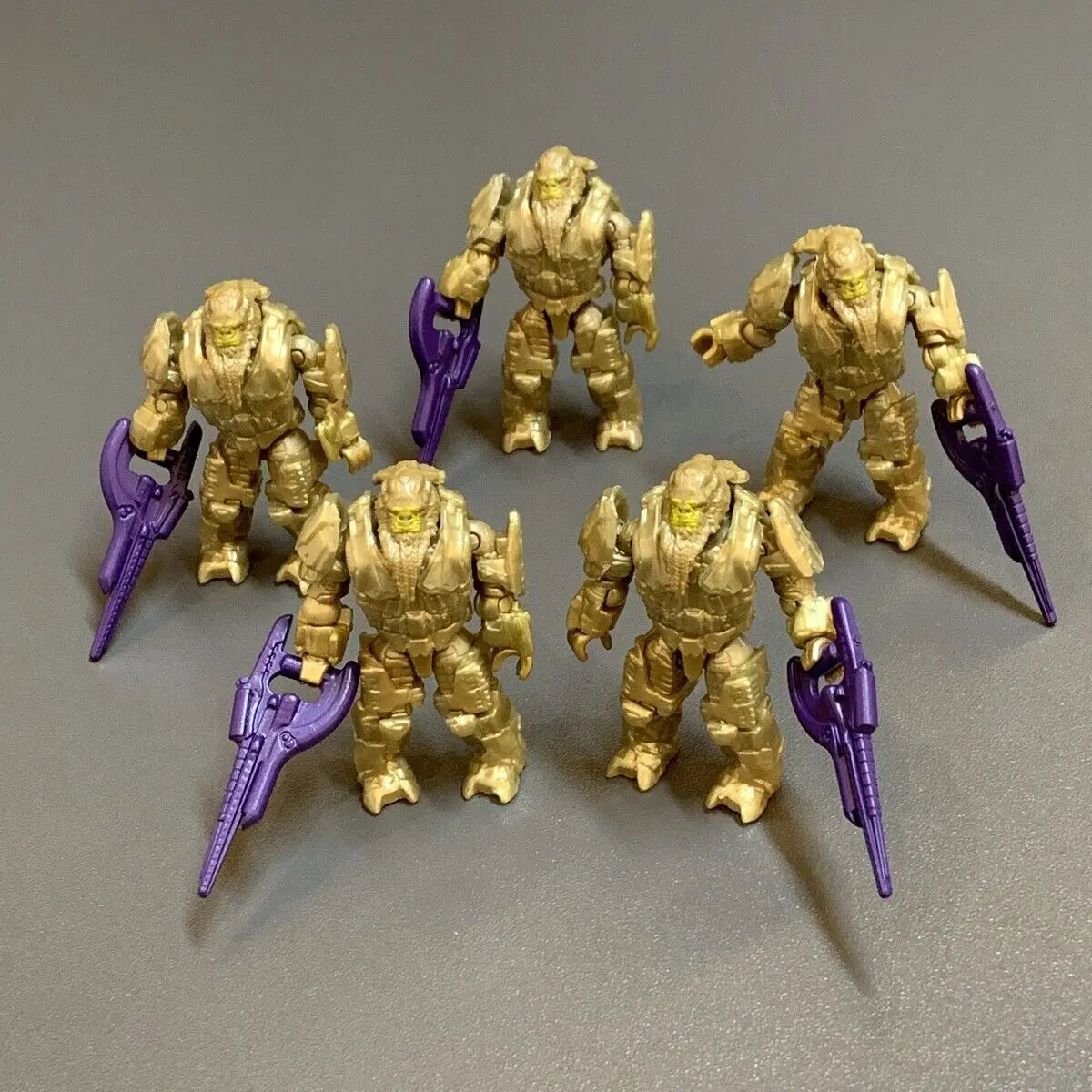 Mega Bloks Construx UNSC Marine Infinite Series Recon Getaway Elite Mercenary Spartan  Brute Troopers Micro Figures Toys