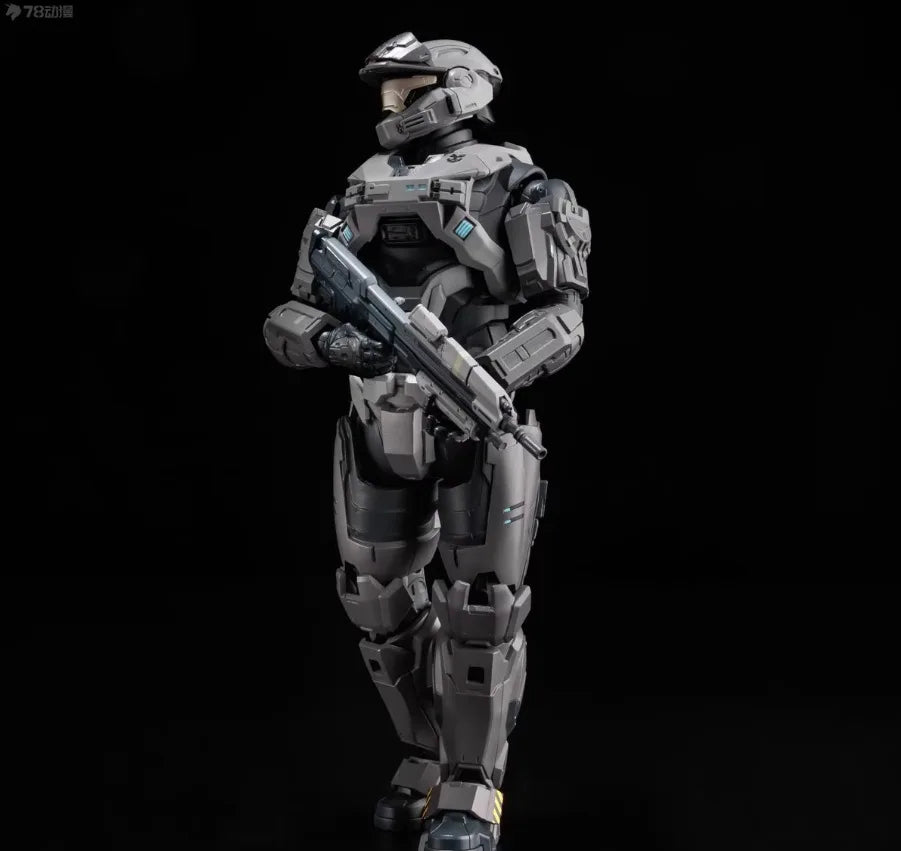 1/12 Scale Halo Action Figure - Emile-A239 Spartan-B312 Room Decoration Toy For Kids Christmas Gift Collectible Handmade Model