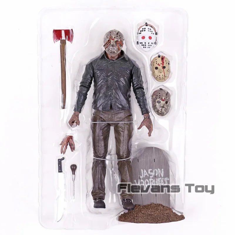 NECA Movie Jason 7" Action Figure Doll Toys Model Garage Kit Gift