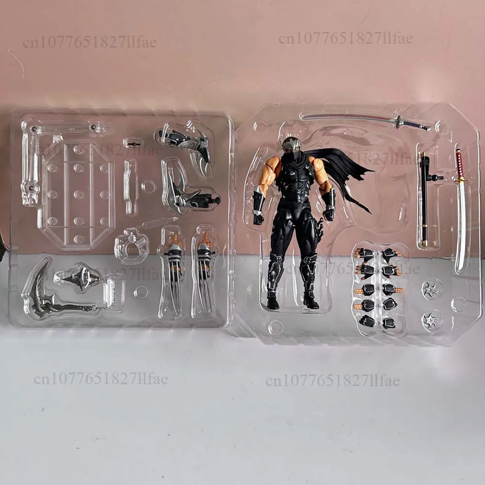 2025 KAIYODO Revoltech 1/12 Amazing Yamaguchi Ryu Hayabusa Ninja Gaiden Action Figure PVC Model Toys Joint Movable Room Decor