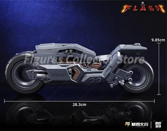 Modoking The Flash 1/12 Batman Ben Affleck Suit Motorcycle Batmobile Assembly Action Figure Collectible Toy Gift