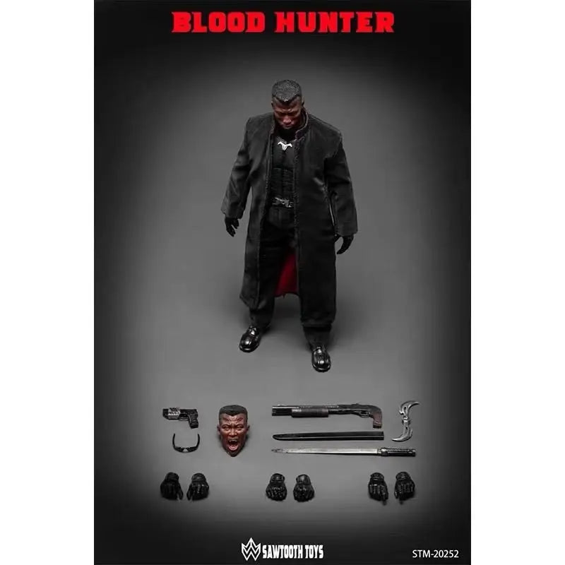 Official Sawtooth Toys Stm-20252 Blood Hunter 1/12 Scale Action Figure Original Model Toys Collectors Action Figure In Stock