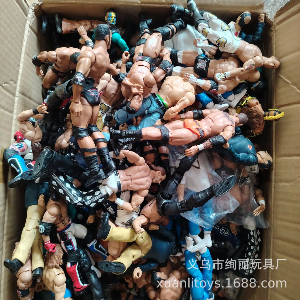 Super Posable Wrestler And Boxer Action Figures Multiple Joints Collectible Toys Several Styles Of Gladiators Wrestling Heroes