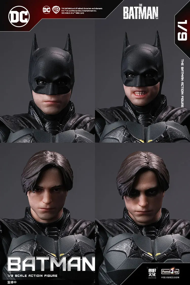 DC Robert Pattinson The Batman Action Justice League Figure ben Batman Anime Figures Collections Models Toys Kids Gift