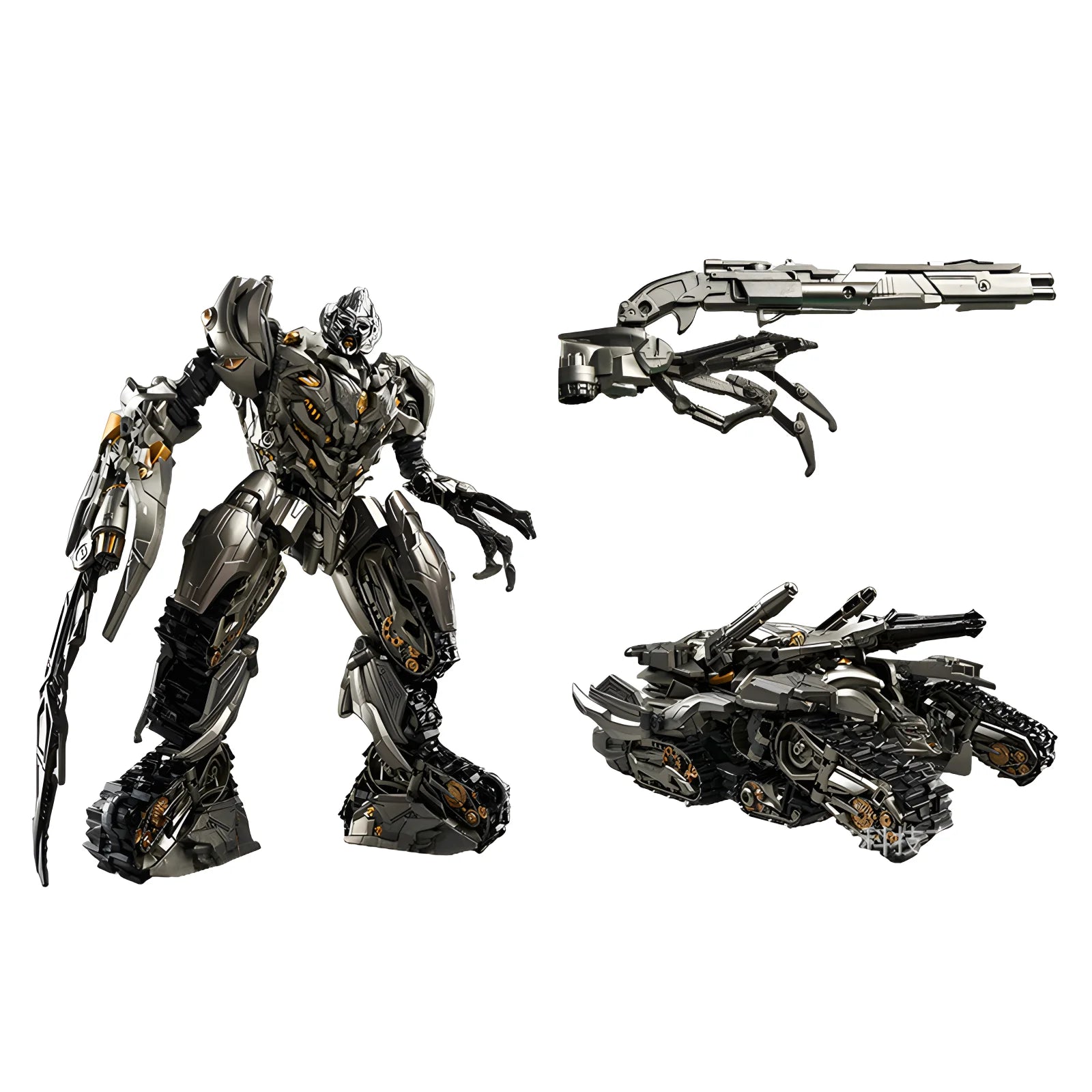 30cm Transformation Megatron Optimus Prime Bumblebee Deformation Movie G1 Anime Figure Action Figure Alloy Robot Mode Toys Gifts