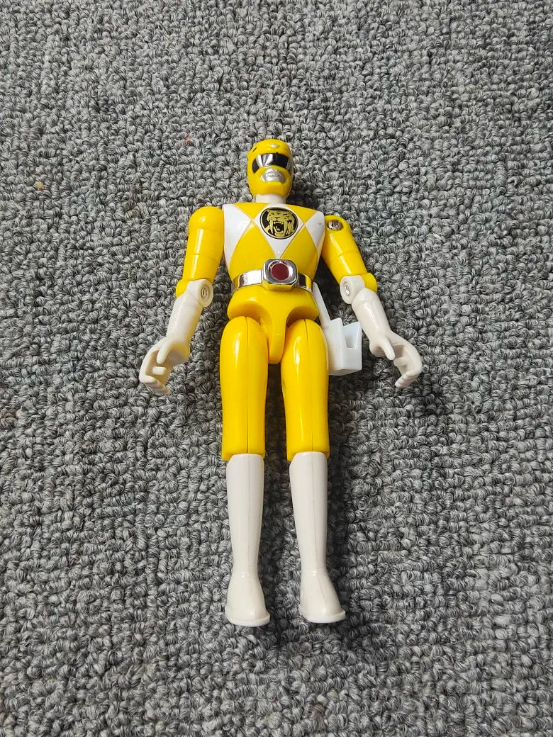 Power Rangers Black Ranger Yellow Ranger Pink Ranger Genuine Bulk Goods Have Defects Model Doll Action Figure Birthday Gift