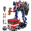 30cm Transformation Megatron Optimus Prime Bumblebee Deformation Movie G1 Anime Figure Action Figure Alloy Robot Mode Toys Gifts