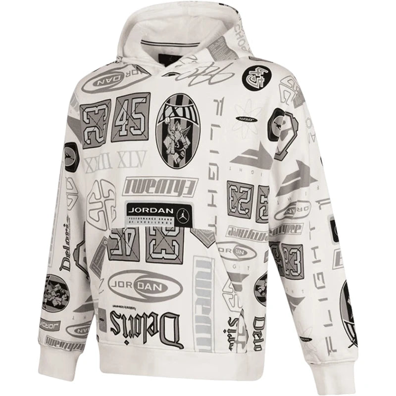 Nike Genuine JORDAN Men's Graphic Knit Short-Sleeve HM7255-133