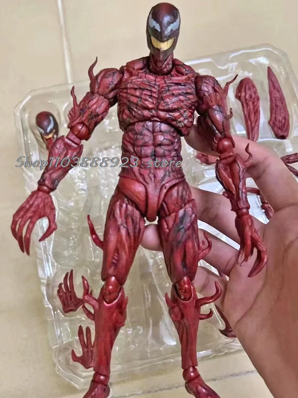 SHF VENOM CARNAGE Figure Movie LET THERE BE Venom CARNAGE Figure Models Anime Toys Birthday Gifts