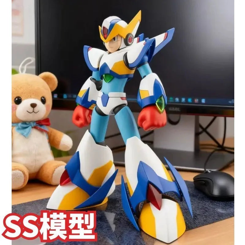 SS Model KO KP701 RockMan X Falcon Armor Action Figure Megaman X5 Anime Figures Mega Man Assembly Model Kit Birthday Gift