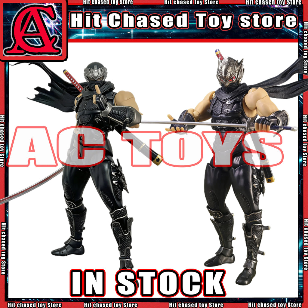 AC Factory Toys Ninja Gaiden Ryu Hayabusa Action Figures Kaiyodo Revoltech Figurine Ko Model Kids Gift Toys