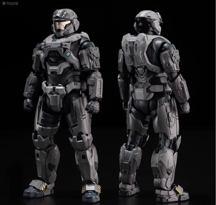 1/12 Scale Halo Action Figure - Emile-A239 Spartan-B312 Room Decoration Toy For Kids Christmas Gift Collectible Handmade Model
