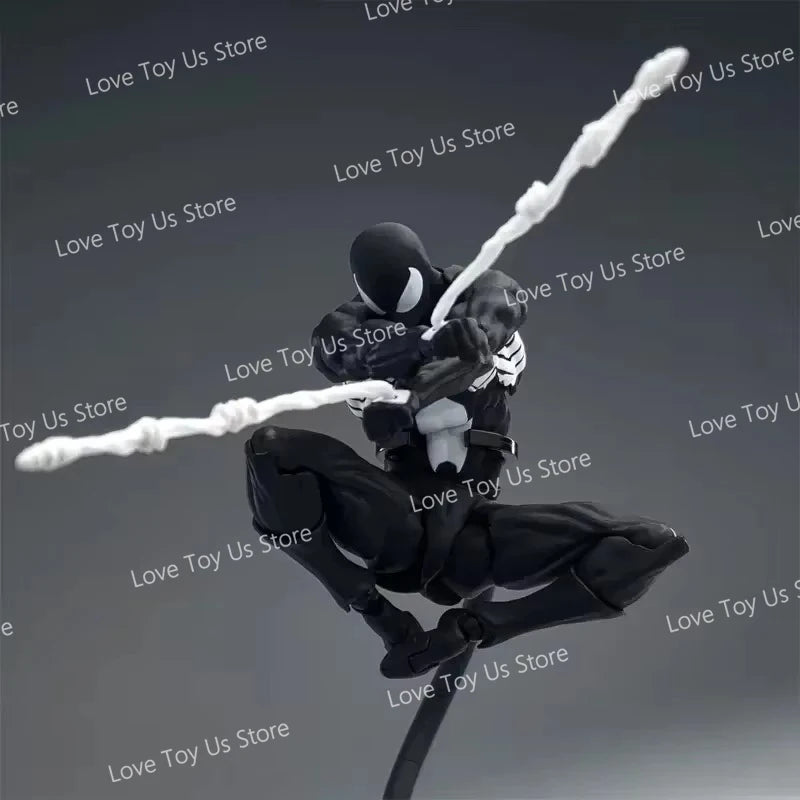 Mess Toys Spider-Man Symbiote Suit & Scarlet Spider Anime Action Figures - Collectible Gift Set