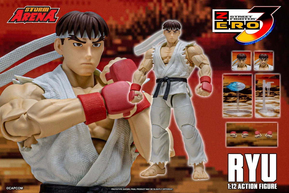 Original Storm Toys ST ARENA3 1/12 ARENA KEN RYU DAN NASH Anime Collection Figures Model Toys