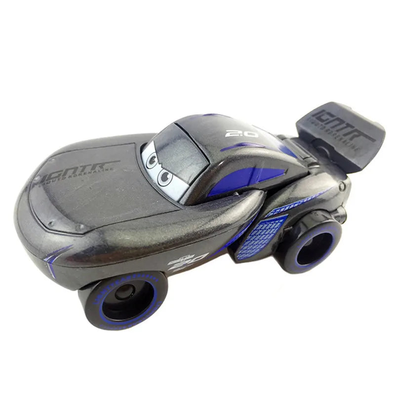 Disney Pixar Cars Anime Figures PVC McQueen Cruz Ramirez Model Racing Cars Funny Deformed Egg Toys For Kids Boy Gift