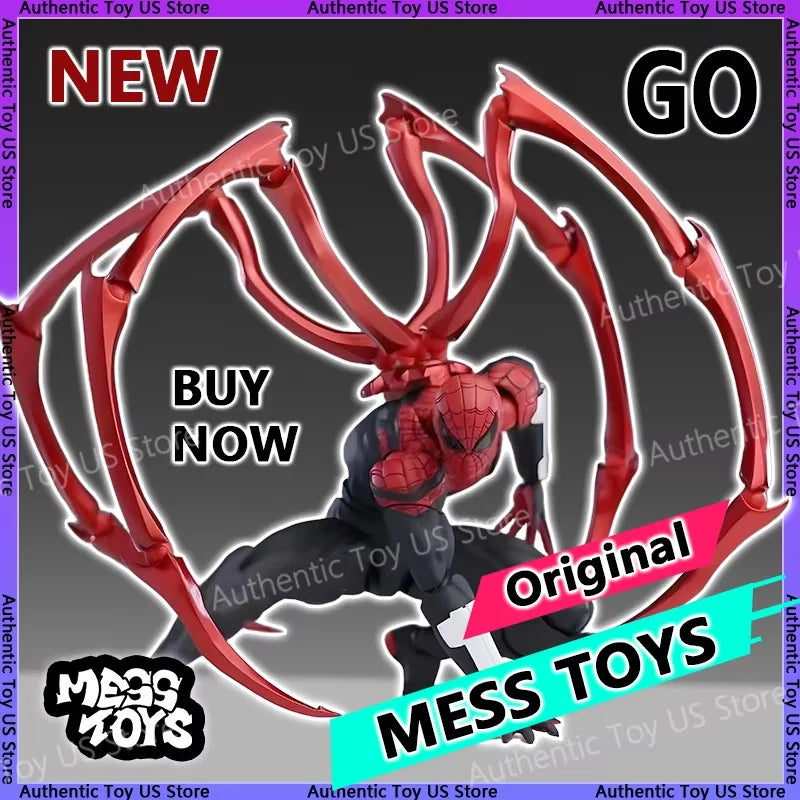 Mess Toys Superior Spider Man Doctor Octopus Peter Parker Messtoys Spiderman Neighbor Anime Action Figure Gifts Toys