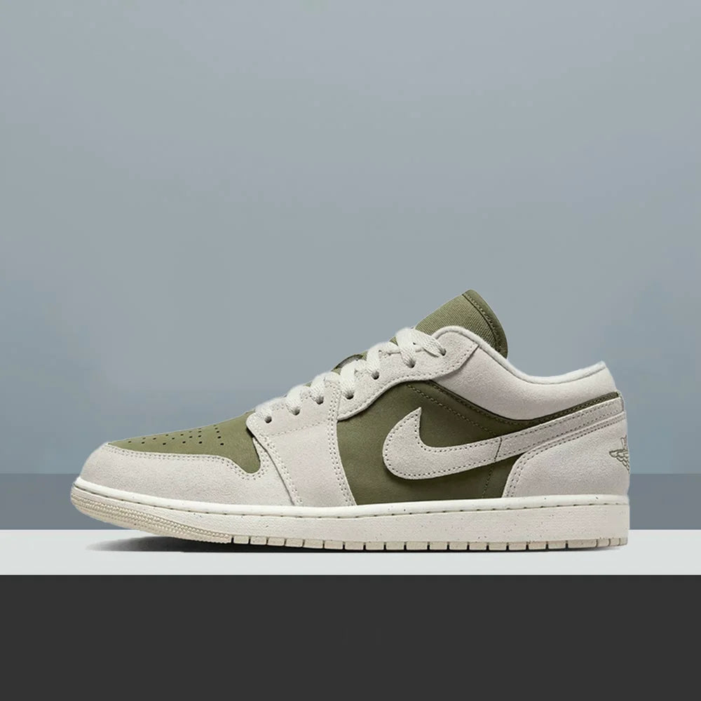 Nike Air Jordan 1 Low Unisex Basketball Shoes, Classic Design with Cushioned Comfort for Casual Wear & Basketball HV4089-201