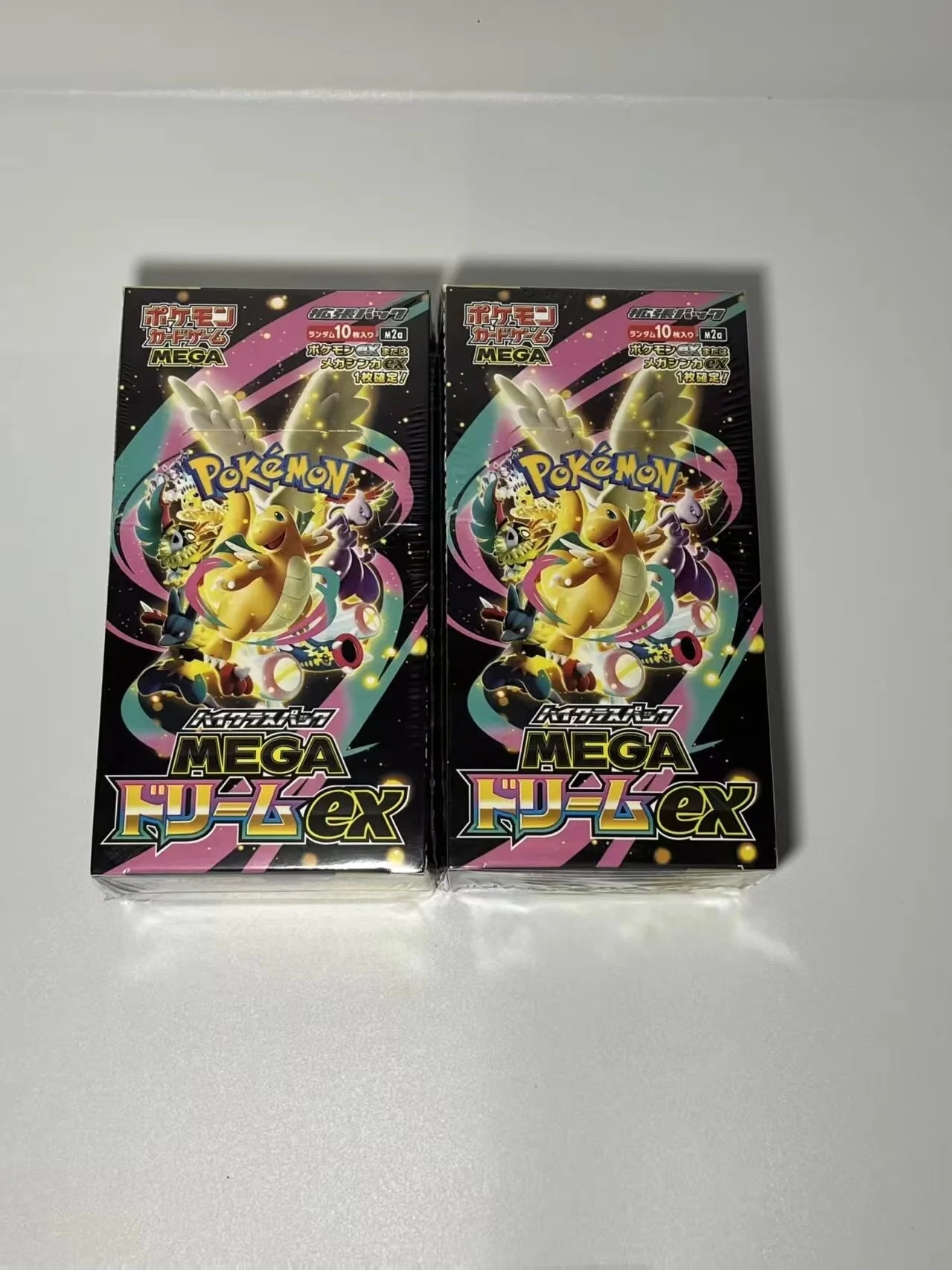 2026 New Pokemon Tcg M2a Jp Edition Trading Collectible Cards Mega Dream Ex Golden Box Booster Pack Birthday Gifts Toys For Fans