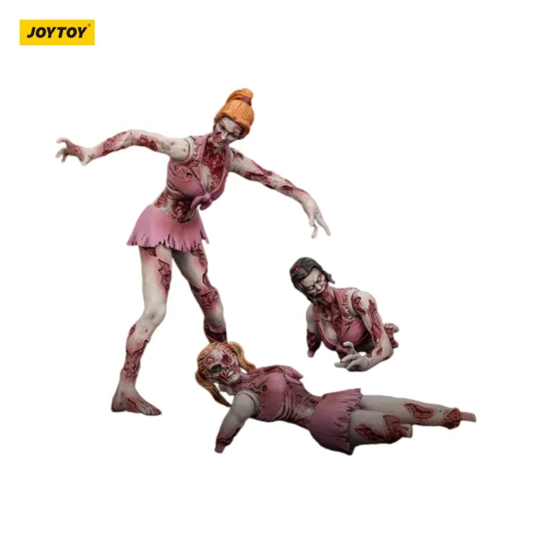 JOYTOY Dark Source Zombie Figure CheerLeaders Action Figure Doll Model Gift Decoration Collection